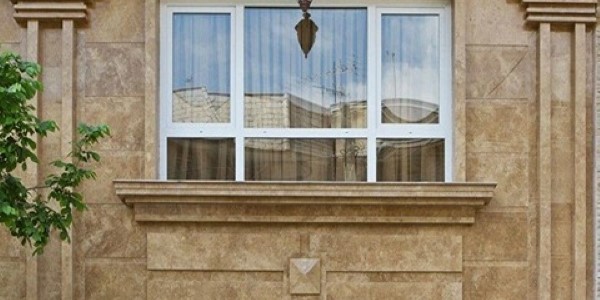 تصویر 1 از قیمت خرید سنگ تراورتن کرم + فروش ویژه